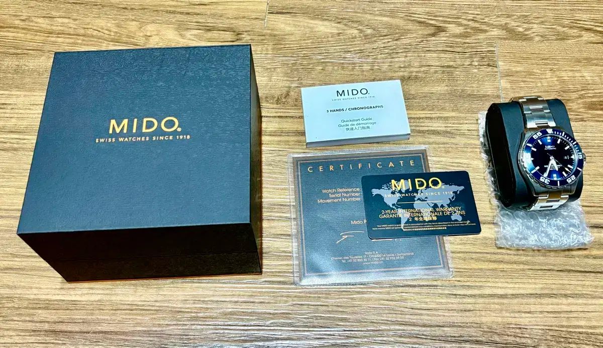 ミドー オーシャンスター 600 ブルー