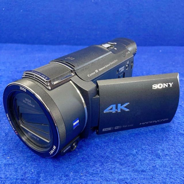 展示☆美品☆SONY FDR-AX60 B デジタル4Kビデオカメラ Handycam