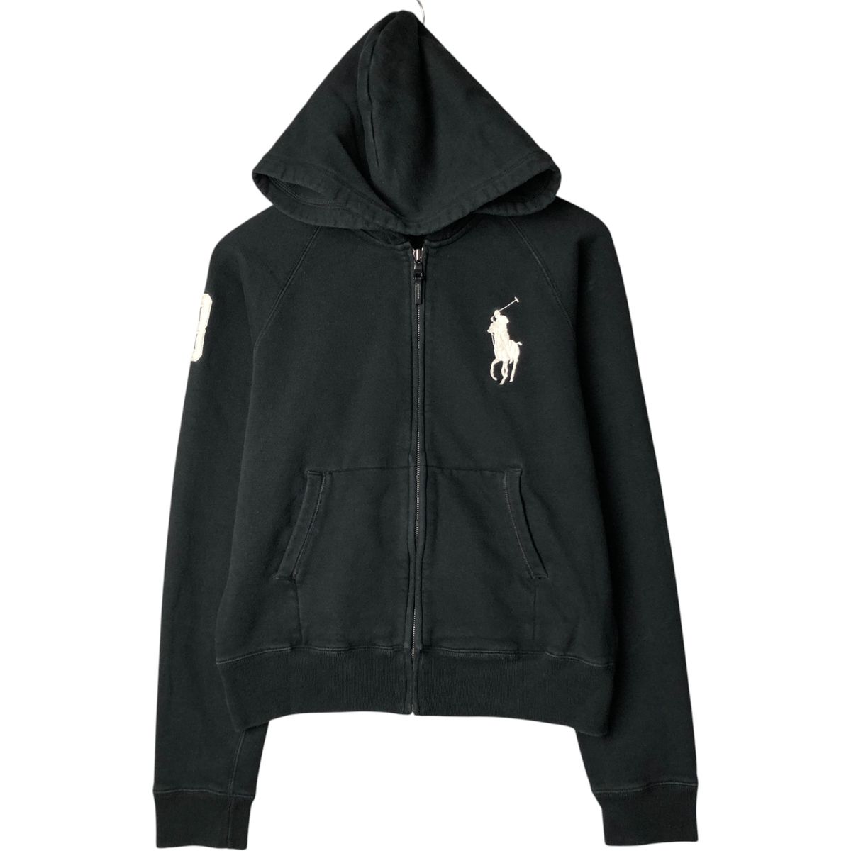 古着 ラルフローレン Ralph Lauren ビッグポニー スウェットフルジップ