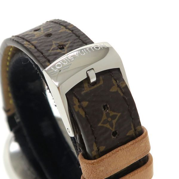 ルイヴィトン タンブールスリム 27mm Q12MG レディース 腕時計【A  