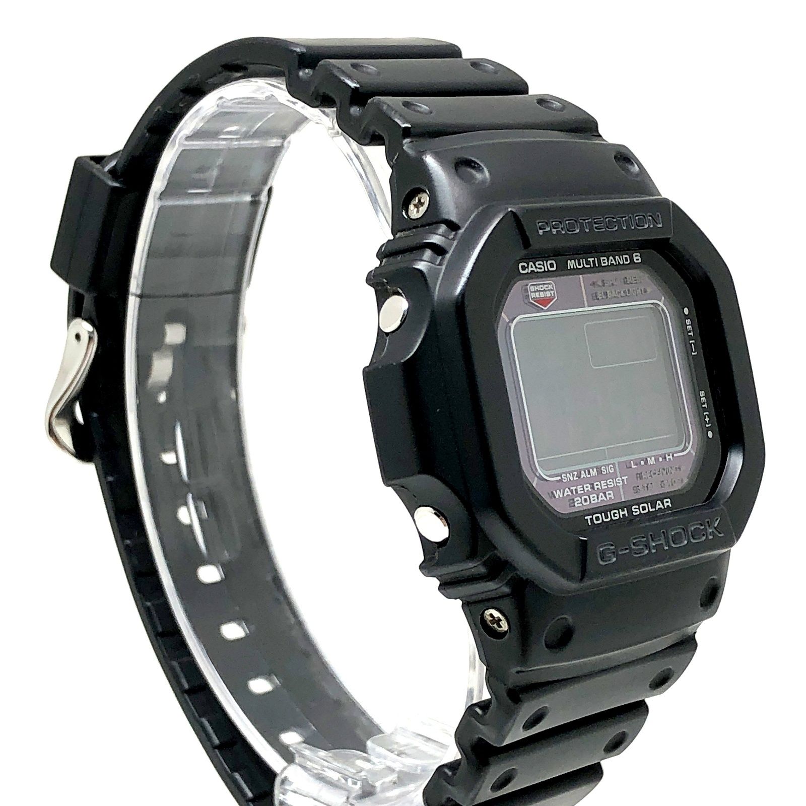 G-SHOCK ジーショック GW-M5610-1B 電波ソーラー 反転液晶 5600