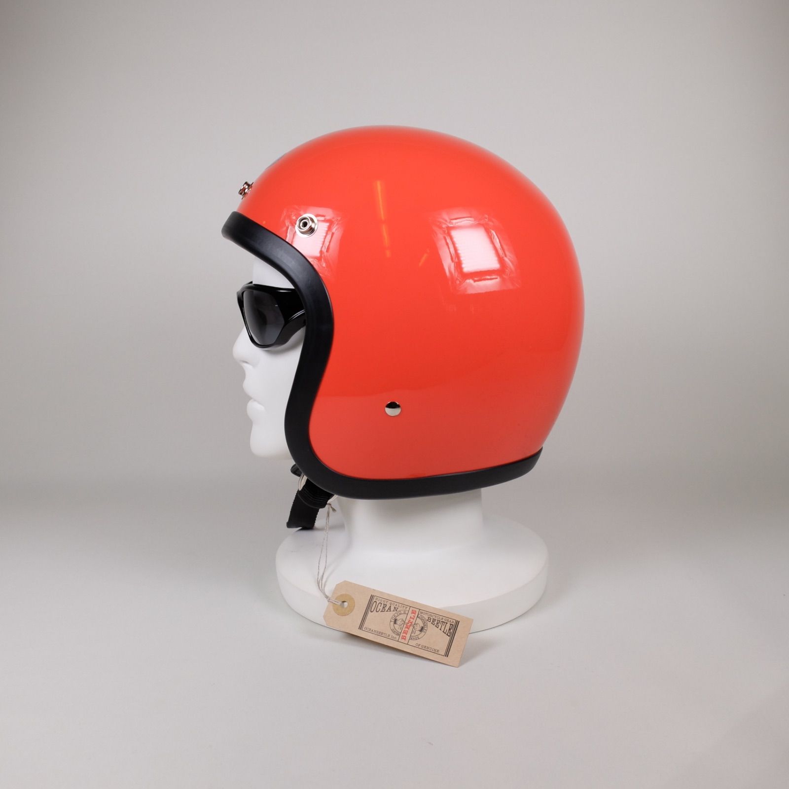 OCEAN BEETLE|オーシャンビートル|L.A.C-2|エルエーシー2|アイボリー|ivory|ビートル|ヘルメット|ジェットヘルメット|ジェッペル|チョッパーヘルメット