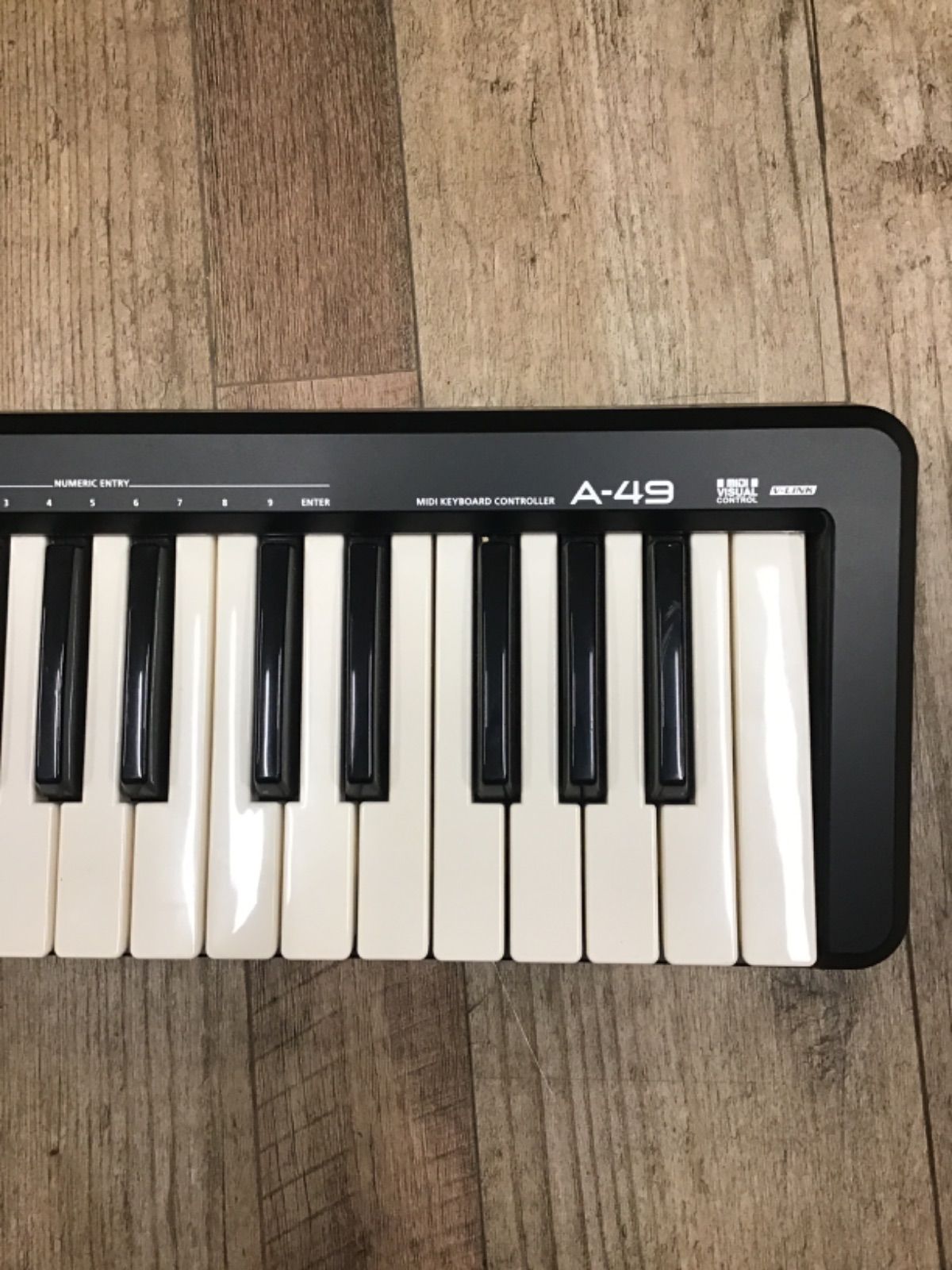 MUS3】 Roland A-49 BLACK MIDI キーボード コントローラー DTM