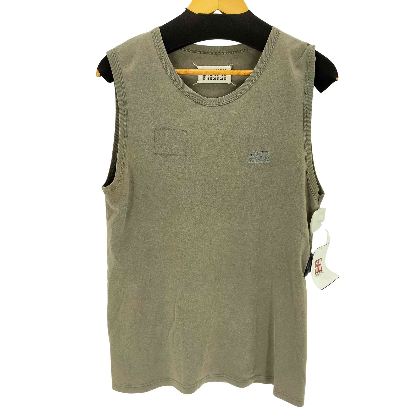 メゾンマルジェラ Maison Margiela ここのえ期 刺繍デザインタンクトップ メンズ 表記無