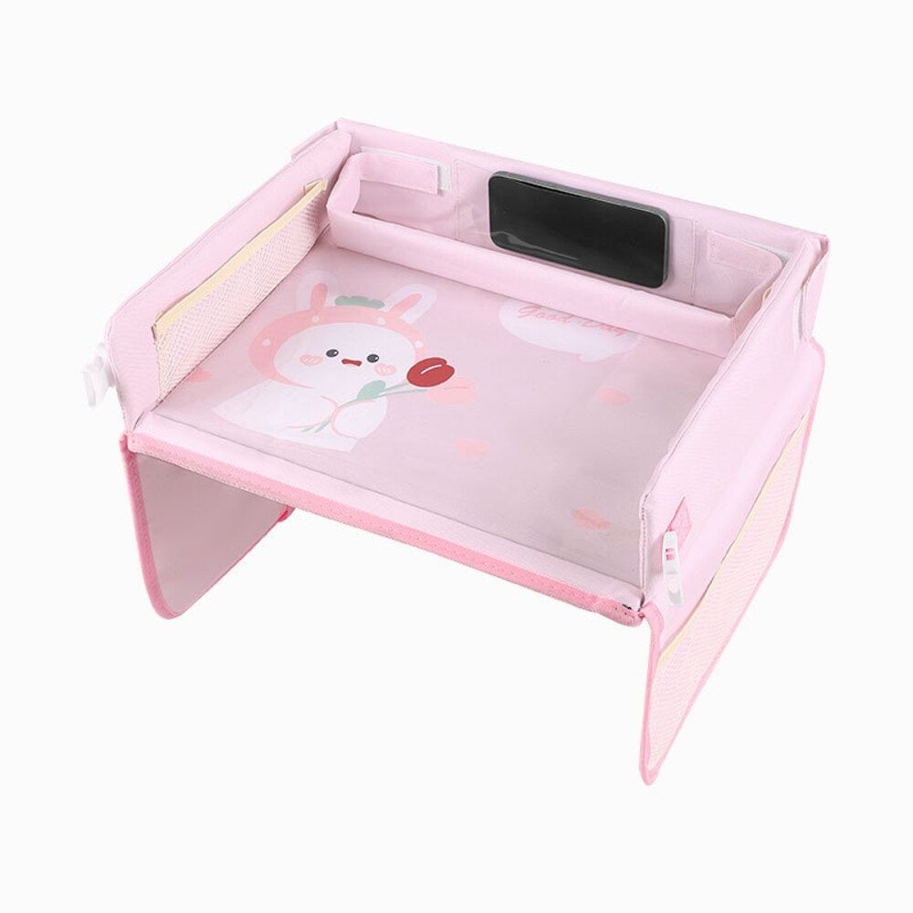 ウサギ  チャイルドデスク 車用 スクエア pmydesk05 チャイルドシート テーブル チャイルドデスク 車用 チャイルドトレイ ベビーテーブル シートテーブル 車載テーブル 机 車内 赤ちゃん ベビ