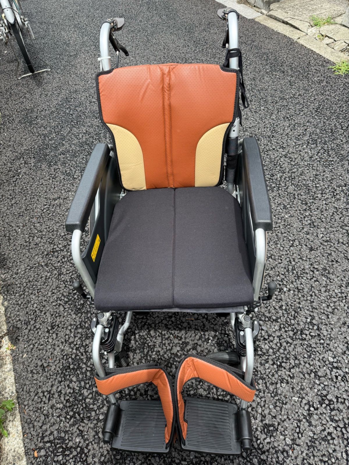 Miki とまっティシリーズ 自走 車椅子 茶色 SKT-400 BR 店舗管理番号ｍ