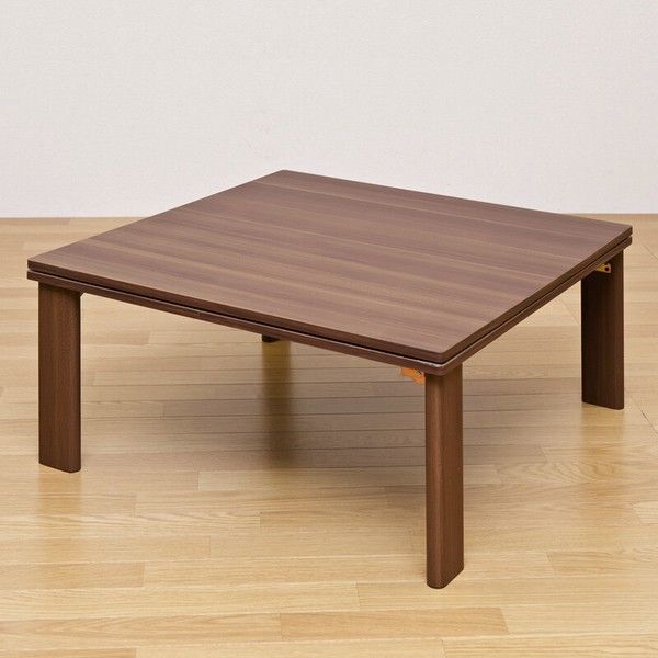 予約販売 離島不可 日時指定不可 折れ脚フラットヒーターコタツ 80×80