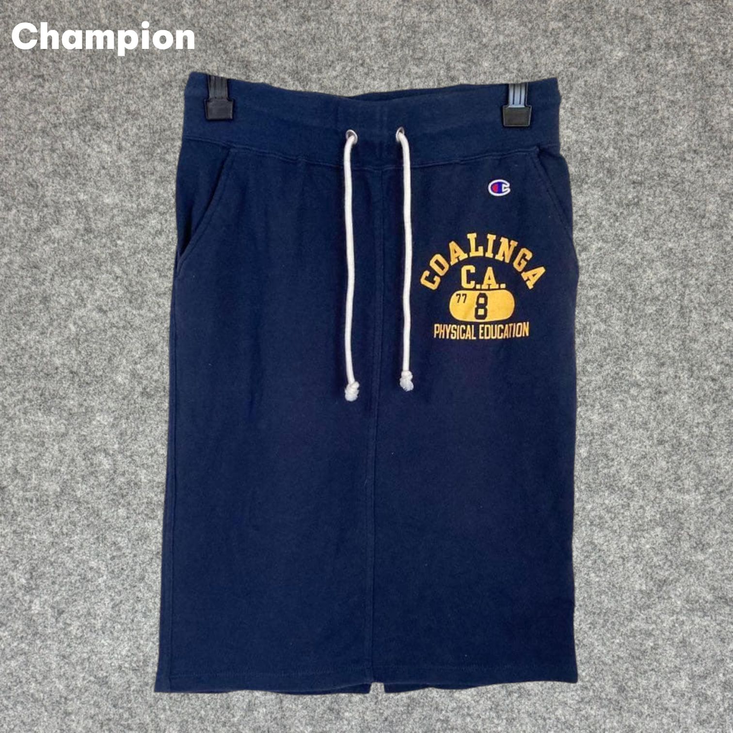 Champion ネイビー タイトスカート Mサイズ - メルカリ