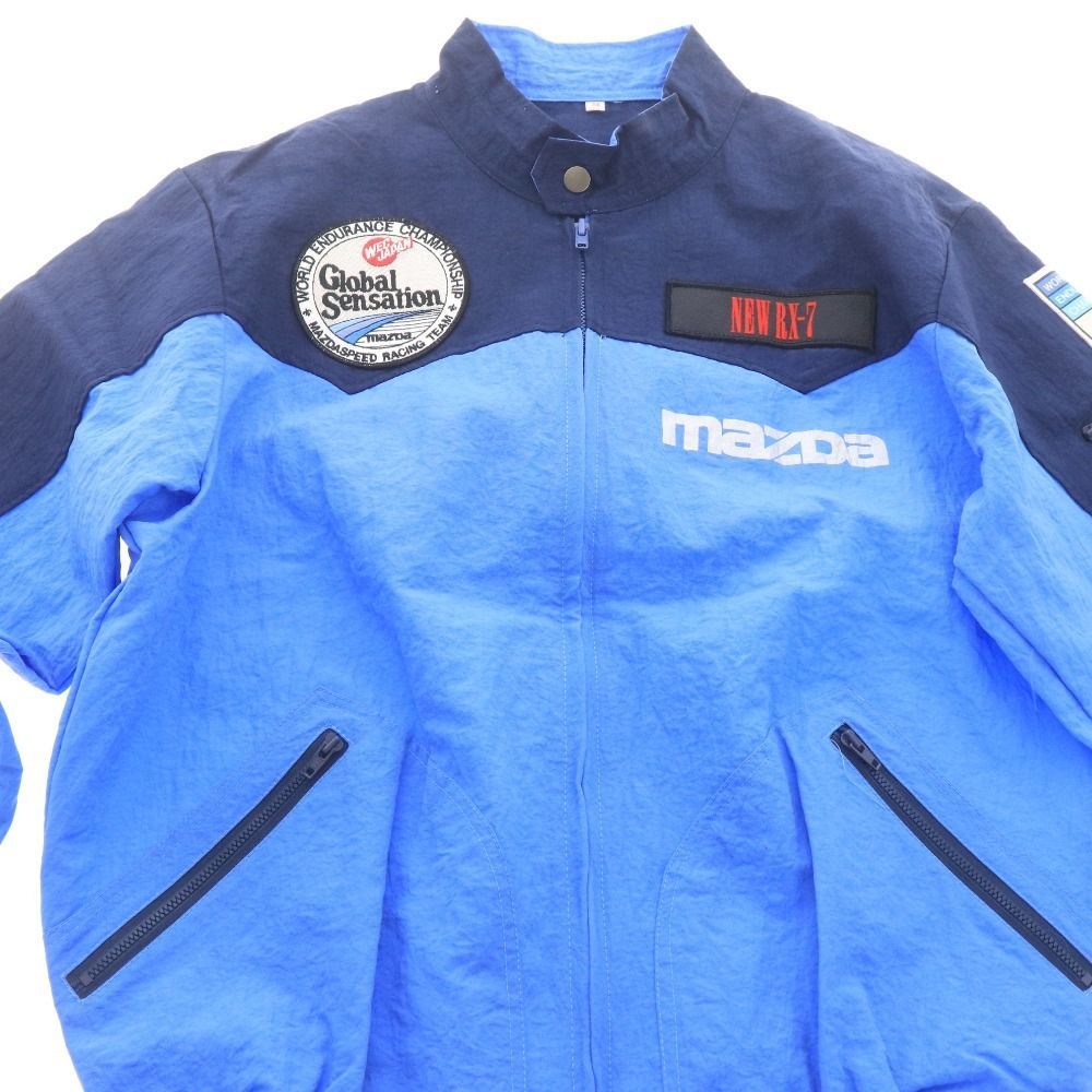 □ マツダスピード ジャケット 長袖 アウター パッチ チャック