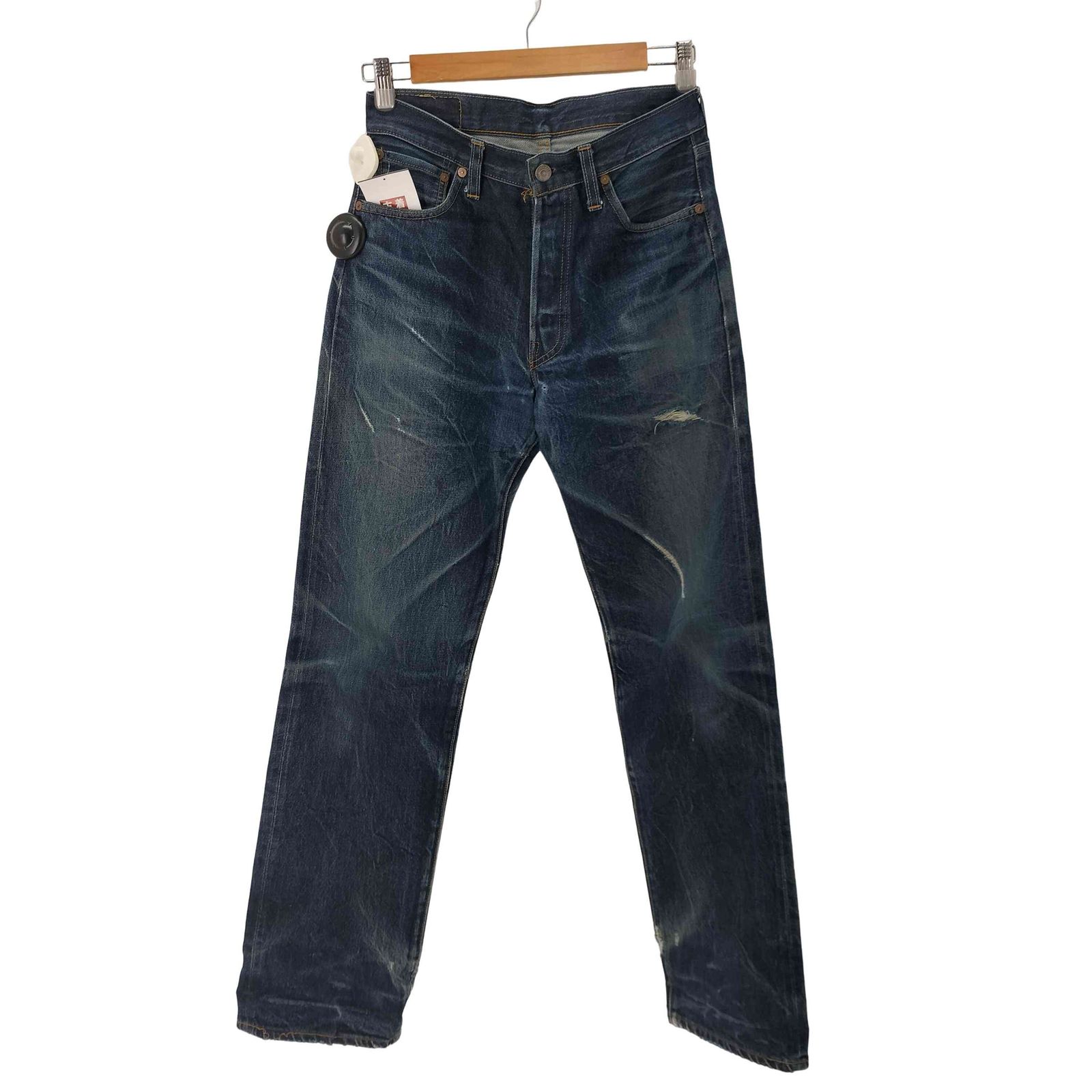 リーバイス Levis 00S 00年製 ボタン裏555 バレンシア製 501XX ストレートデニムパンツ メンズ  30/36