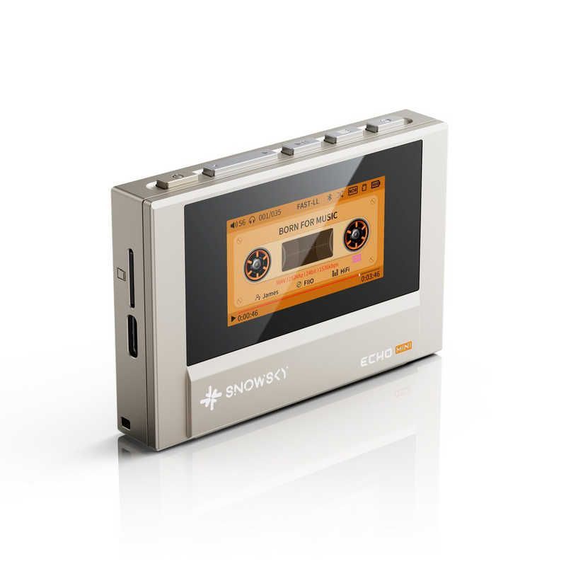 FIIO Snowsky ECHO MINI ハイレゾ対応 8 GB Titanium G FIO SSEMINI