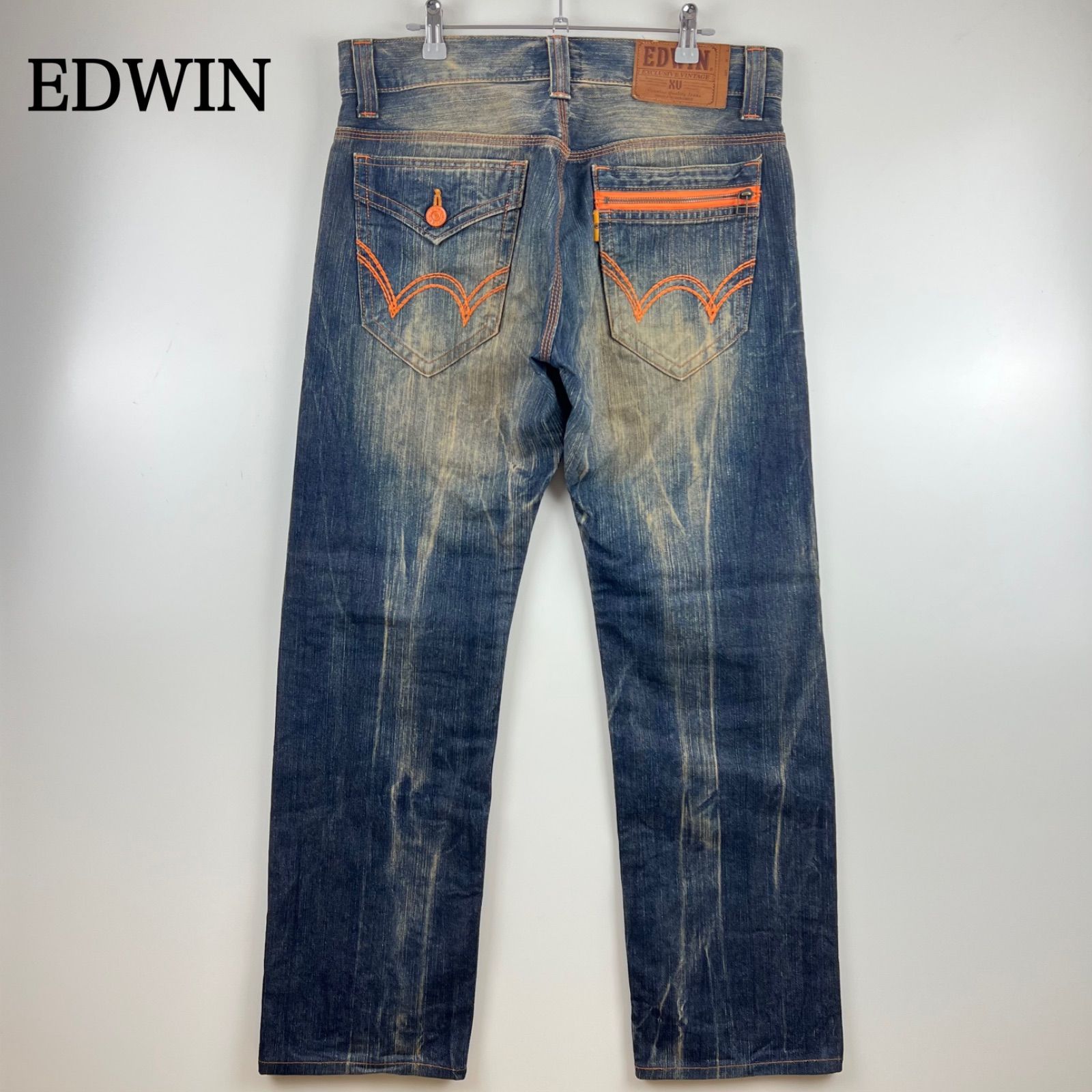 EDWIN EXCLUSIVE VINTAGE XV grunge denim pants w32 403XVS