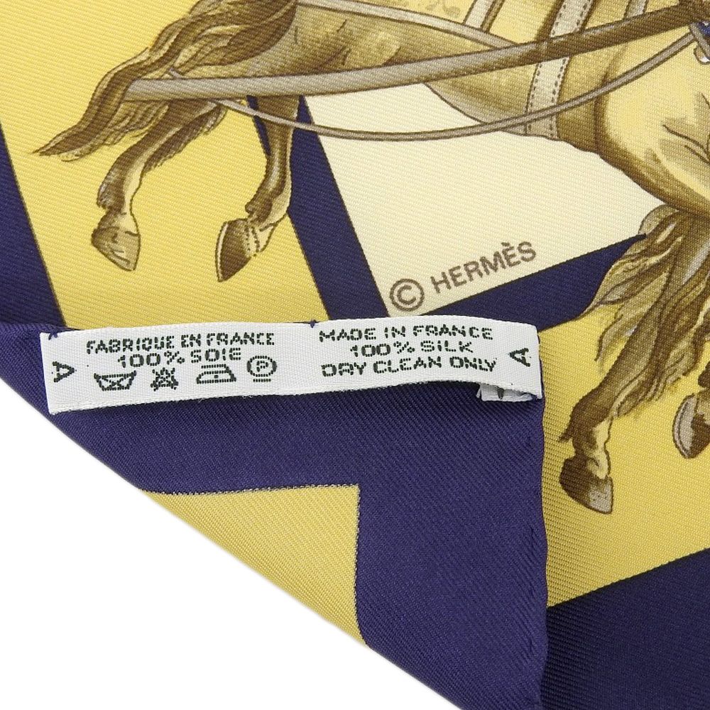 HERMES エルメス カレ90 ロシア旅行 Voyages スカーフ HERMES】【Voyages En Russie】【フランス製】エルメス『カレ90