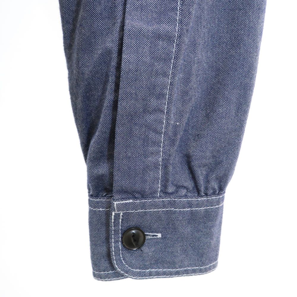 コムデギャルソンオム 2013年 日本製 ボーダー柄切替 長袖 シャツ S