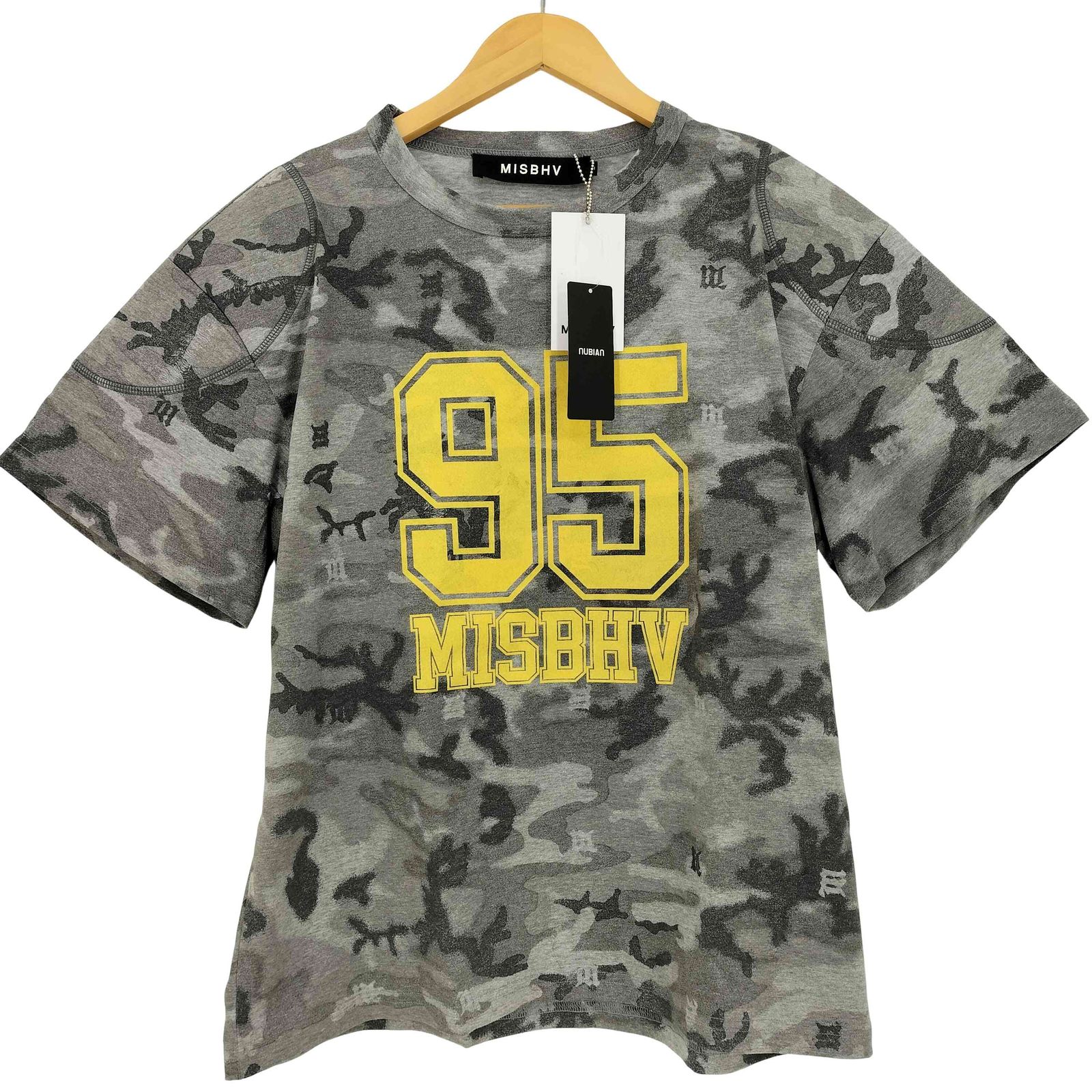 USED古着(ユーズドフルギ) MISBHV VENICE POWER SHOULDER T-SHIRT(EXCLUSIVE) / MLC メンズ import：M 【中古】【ブランド古着バズストア】 ユーズドフルギ USED古着 MISBHV VENICE POWER SHOULDER T-SHIRT