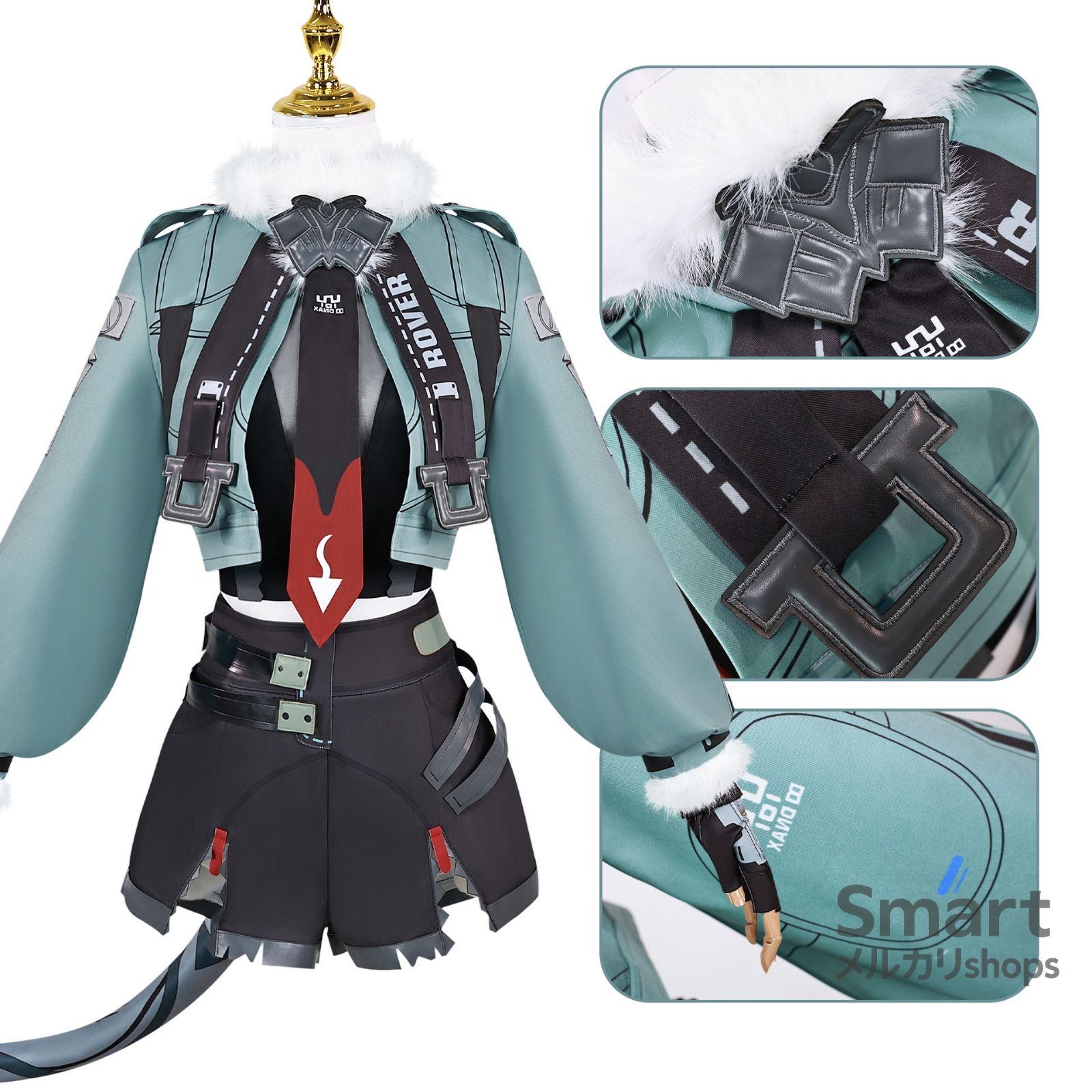 コスプレ 衣装 ゼンレスゾーンゼロ ジェン デュ キャラクター ゲーム アニメ 仮装 舞台 コスチューム レディース M251017-7