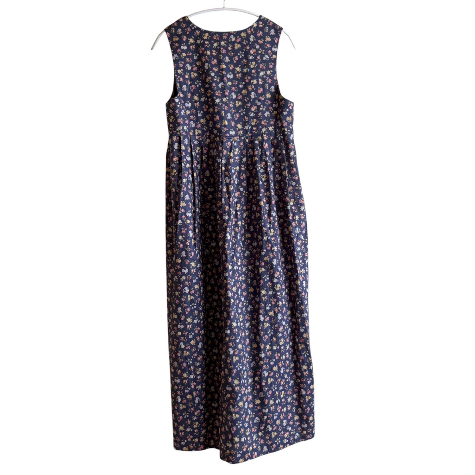 Z1426 Laura Ashley ローラアシュレイ ノースリーブワンピース