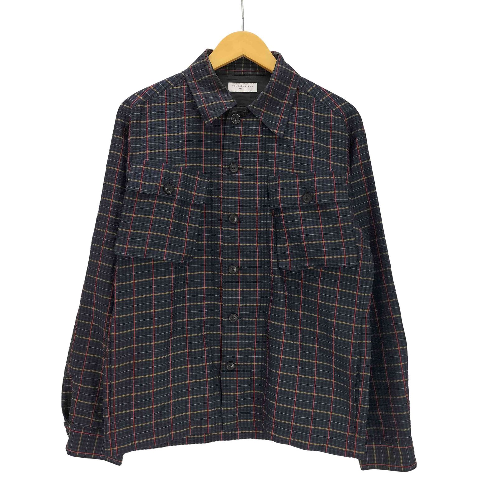 トゥモローランド TOMORROWLAND 19SS シルク シアサッカー