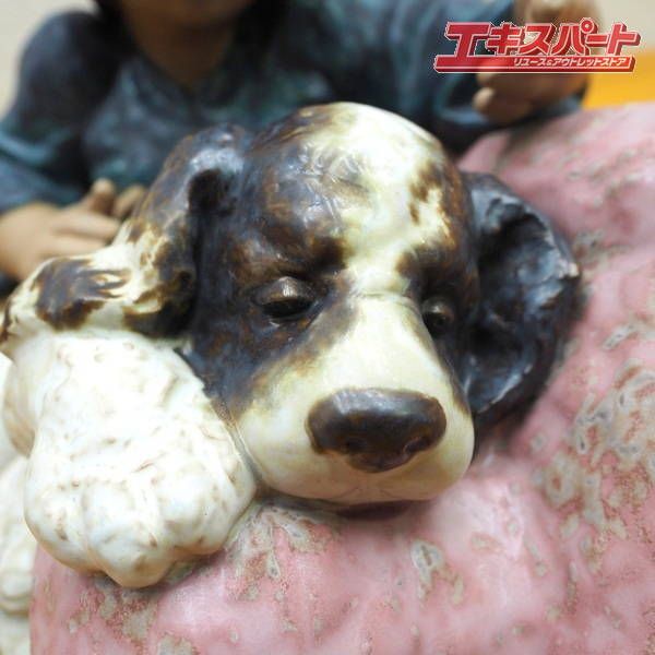 LLADRO リヤドロ フィギュリン 少年と犬 2207 2208 2体セット 置物