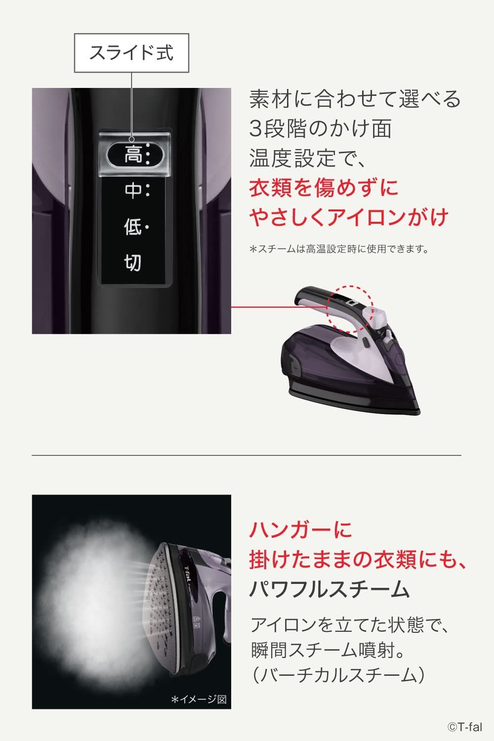 コードレス スチームアイロン