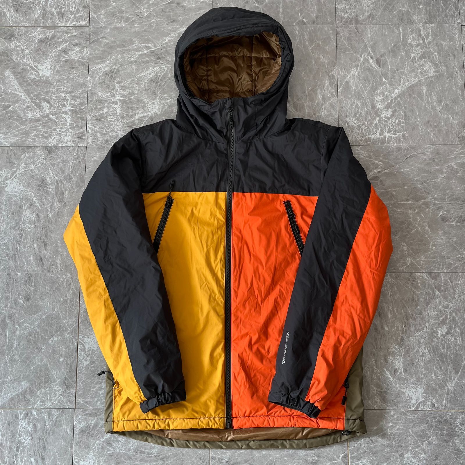 MANASTASH マナスタッシュ⚫︎NO.7172036 PL100 クレイジーパターン 切替PRIMALOFT中綿 マウンテンパーカー フーデットジャケット