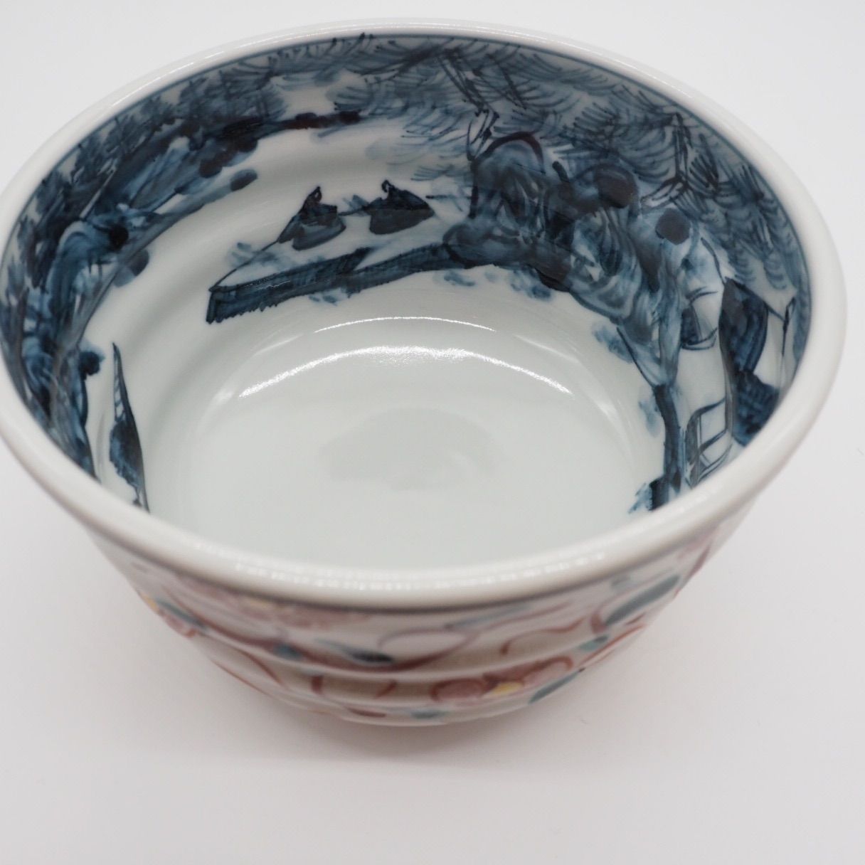 清水焼　村田幸之介　山水画　陶額 清水焼 村田幸之介 山水画 陶額 | 小林漆陶 映える器ギャラリー