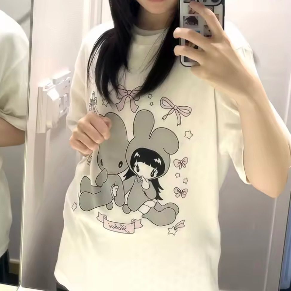 NEW JEANS ダニエル 】韓国 半袖tシャツ オーバーサイズ WHITE