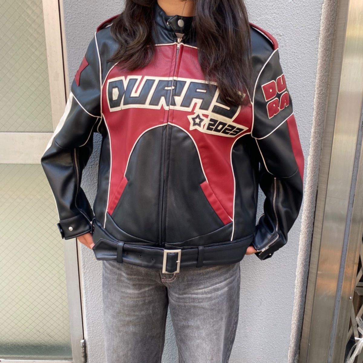 DURAS オリジナルデザインバイカージャケット DURAS（ライダース