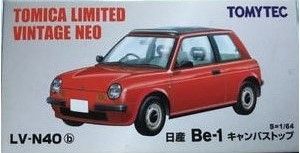 新品 トミカリミテッドヴィンテージ TLV-N40b 日産Be-1 キャンバス