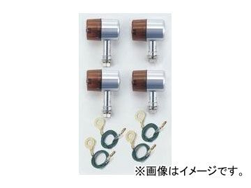 2輪 POSH Faith アルミマシンドウインカー(71タイプ) 車種セット シルバーアルマイトボディ/オレンジレンズ 080091-23 スズキ インパルス ～1998年
