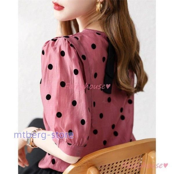 Tシャツ レディース 40代 夏新作 オシャレブラウス ドット柄 Tシャツ 半袖トップス プリント レションTシャツ 大人 通勤 韓国風 30代 50代 楽天市場】Tシャツ レディース 40代 春夏新作 オシャレブラウス