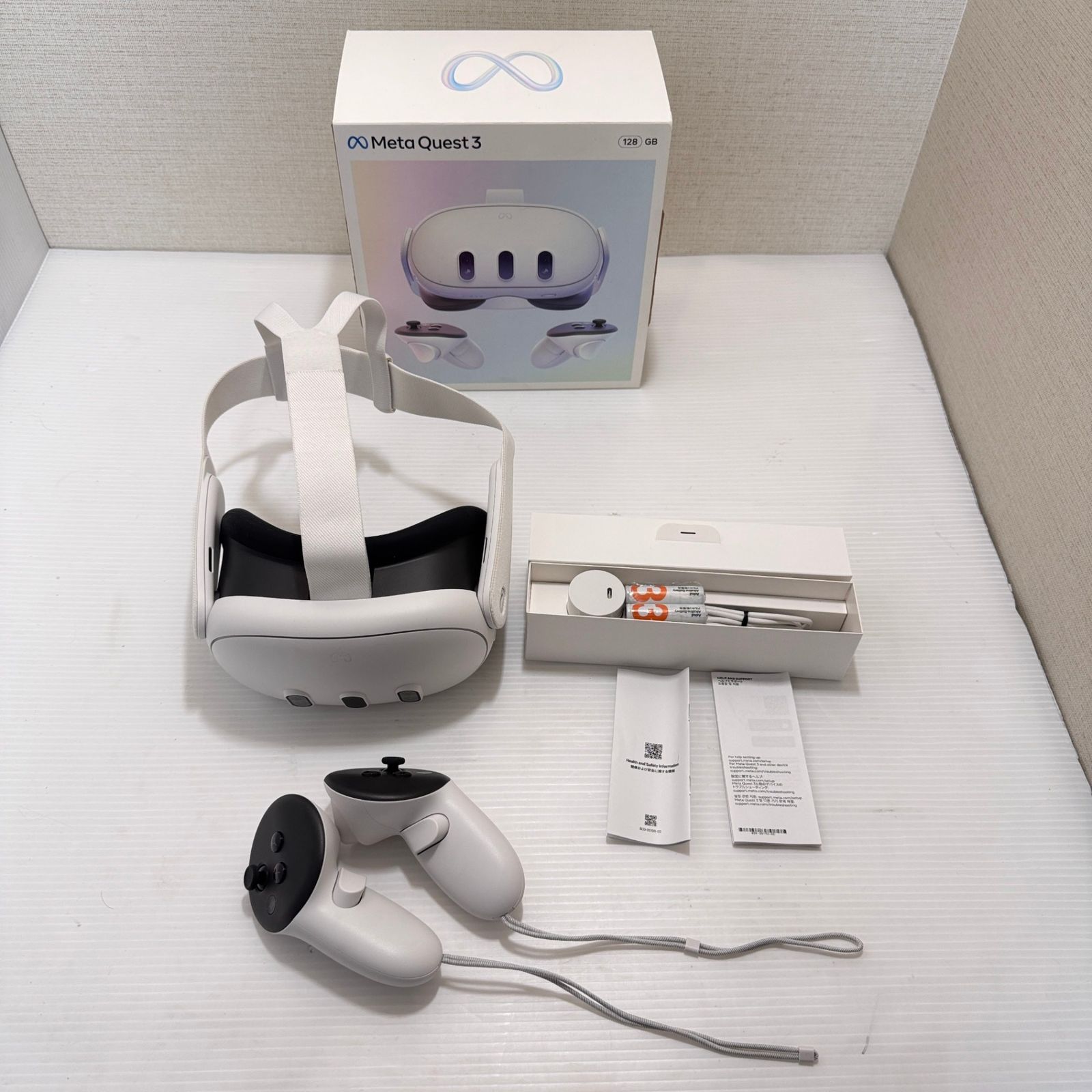 ☆動作確認済み 美品 MetaQuest3 メタクエスト3 128GBモデル VR 
