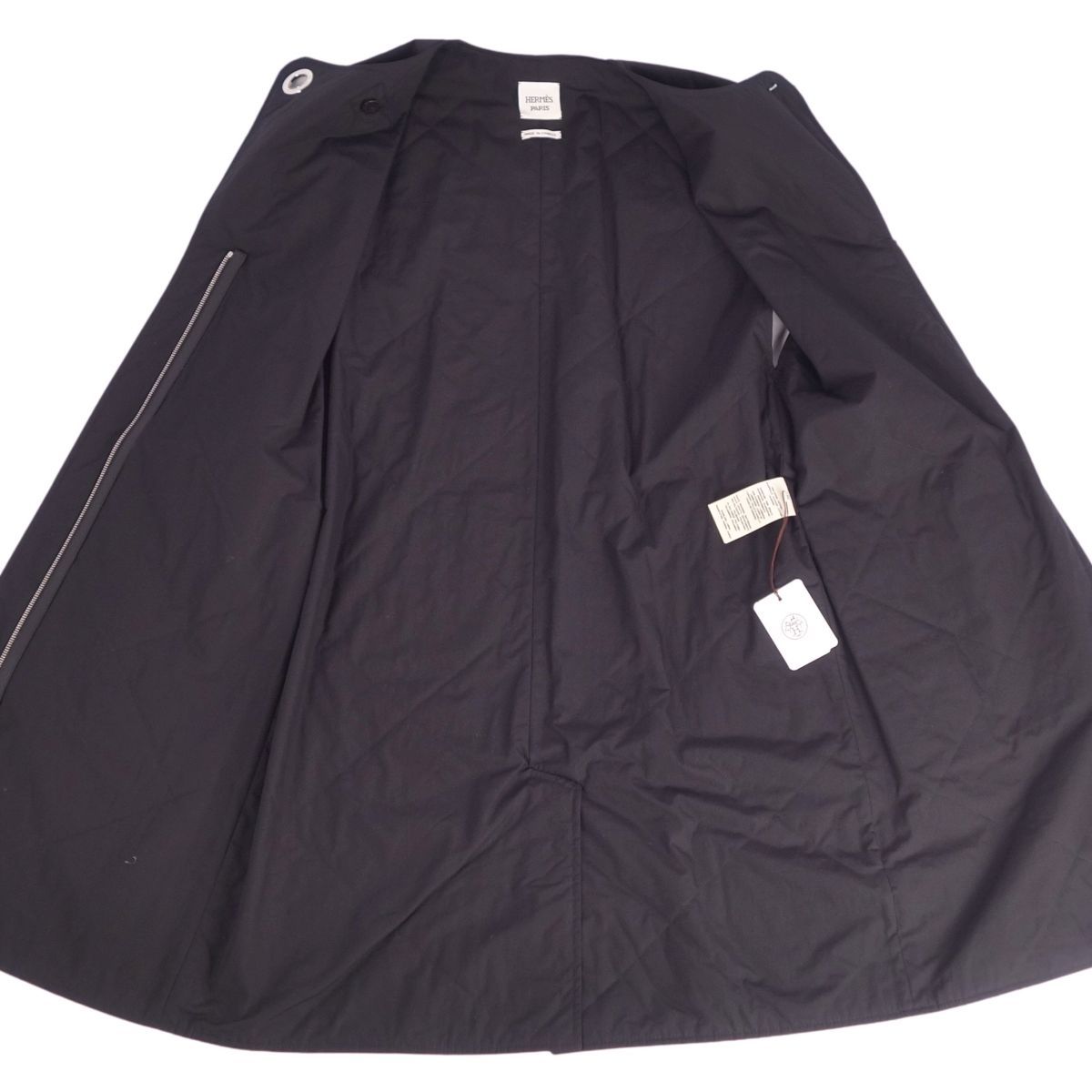 エルメス HERMES コート 22SS ロングコート ロングジレ 中綿 GULLKHAN_COM
