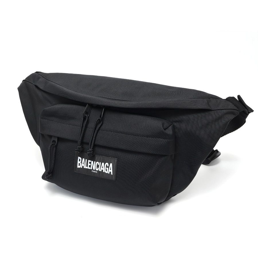 美品 バレンシアガ エクスプローラー ベルトバッグ ボディバッグ ブラック バレンシアガ / BALENCIAGA エクスプローラー ベルトバッグ / ボディ