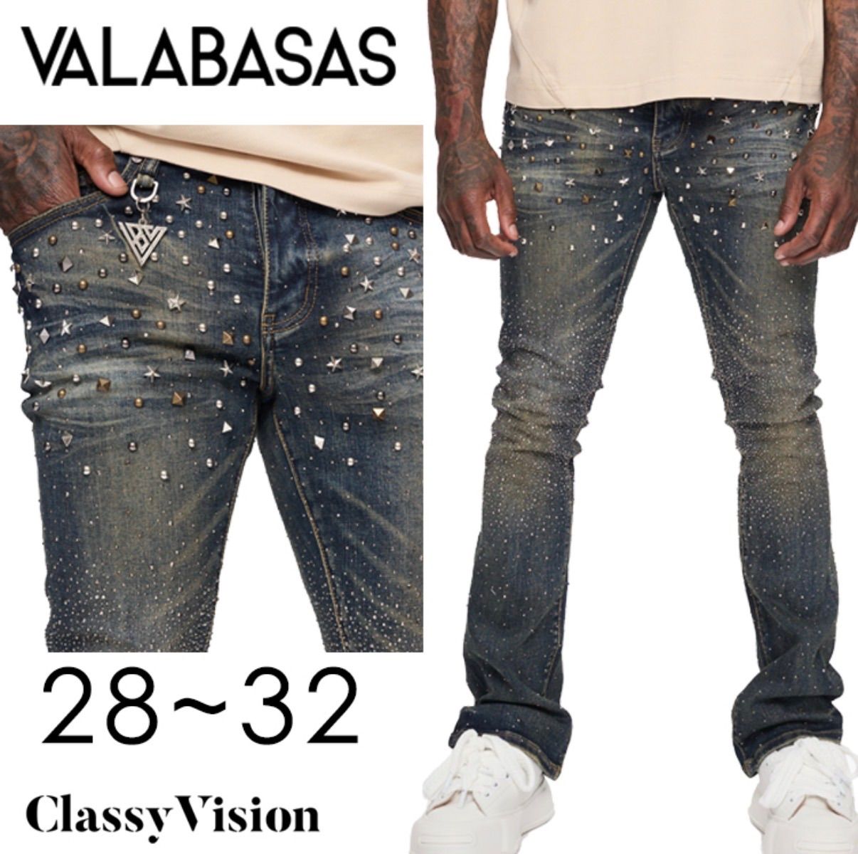 all capo STACKED LONG FLARE DENIM フレア all capo STACKED LONG