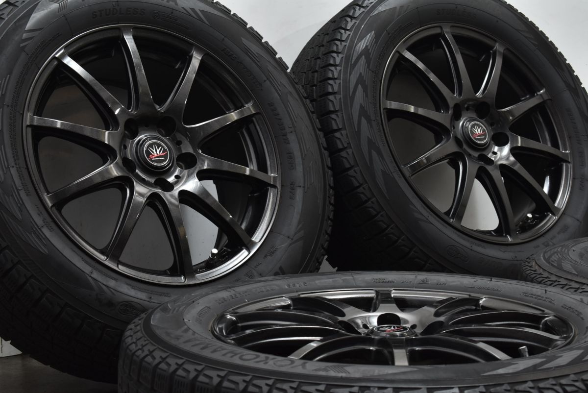 CX-5 エクストレイルに】ロクサーニスポーツ 17in 7J +48 PCD114.3 
