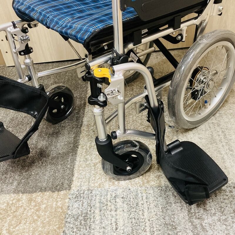 中古】C-062 中古車いす 多機能 SKT-2 スキット2 介助型 ミキ スイング 