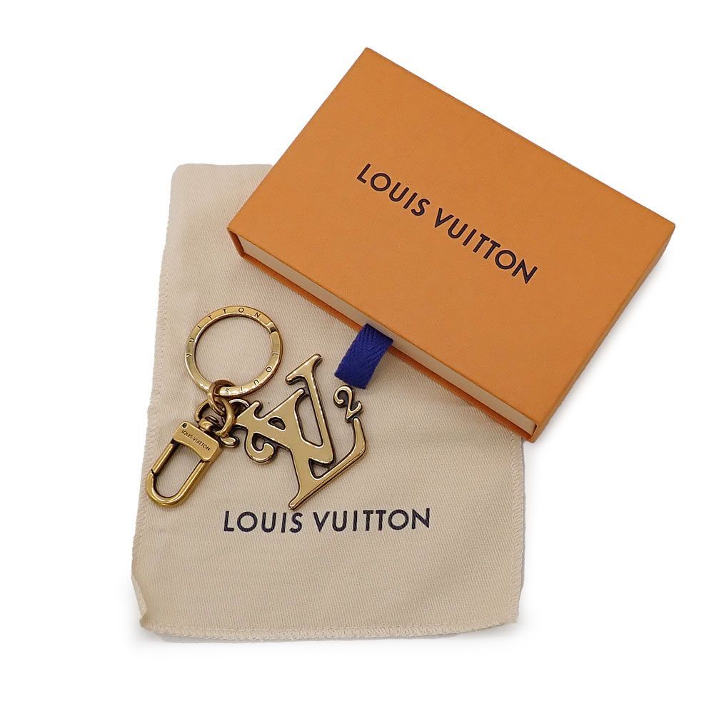 Louis Vuitton ゴールド バックチャーム LOUIS VUITTON - 【LOUIS VUITTON】ルイヴィトン バッグチャーム