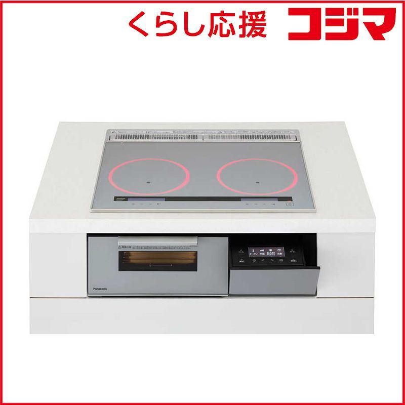 パナソニック Panasonic ビルトインIHクッキングヒーター Aシリーズ 60cm幅 2口IH シルバー 宅配商品 KZ-CA16WS