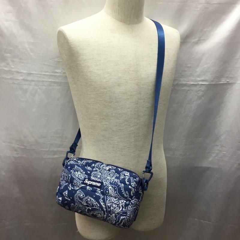 Supreme シュプリーム ショルダーバッグ 22FW 22AW パッファー サイド  