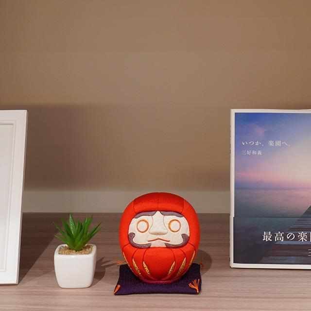 だるま】江戸だるま (大) 西陣 青 | 江戸木目込み | 柿沼人形 - メルカリ