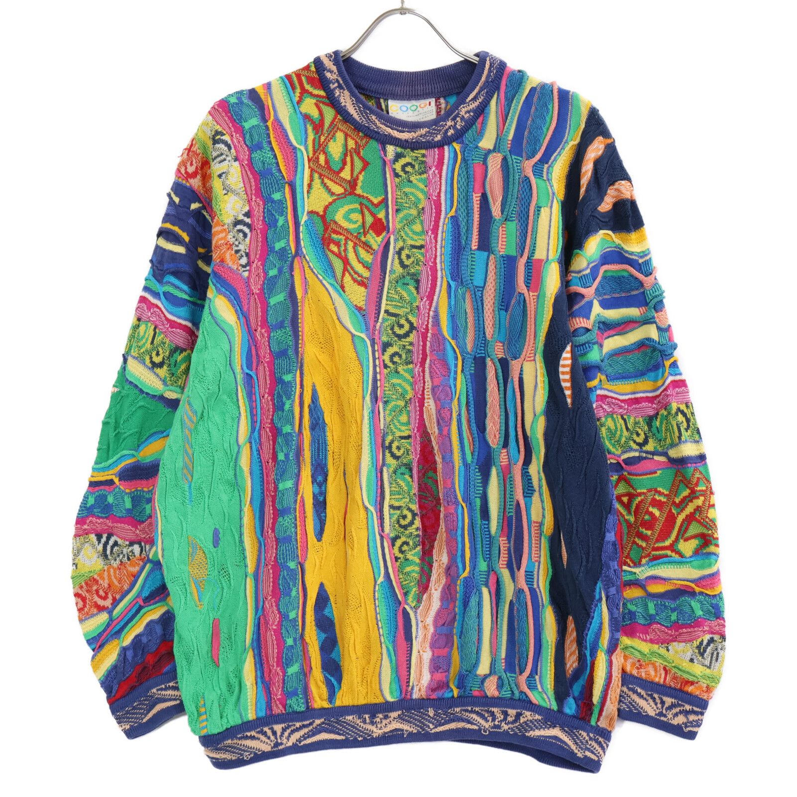 COOGI COOGI クージー 3Dニット セーター マルチカラー