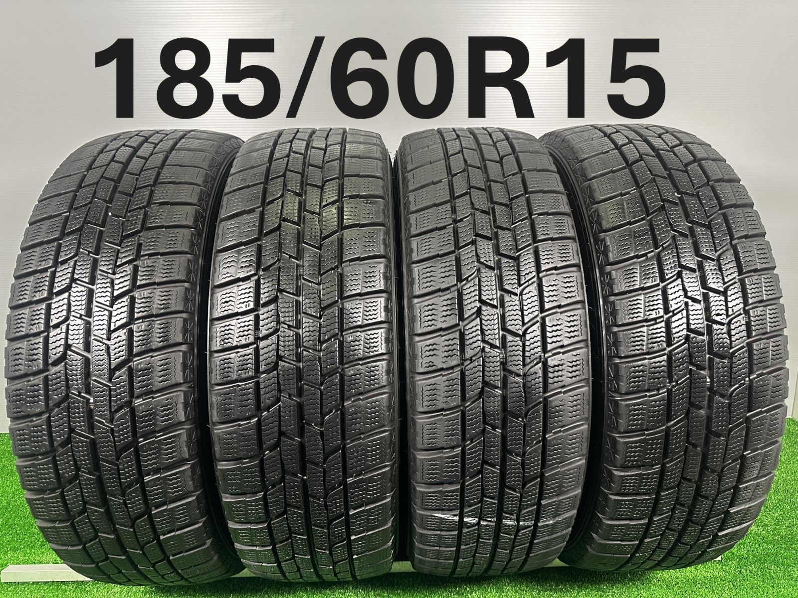 185|60R15 グッドイヤー ICENAVI 6 2020年製 4本 冬タイヤスタッドレス TA132