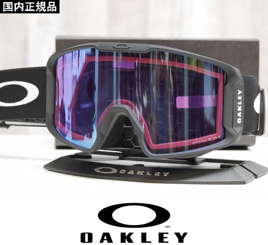 新品】26 OAKLEY LINE MINER L - MATTE BLACK - PRIZM ICED IRIDIUM