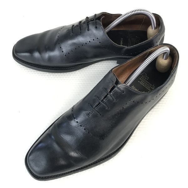 試着交換OK！80s-90s/USA製☆アレンエドモンズ/Allen Edmonds  Manhattan☆ホールカットシューズ【10D/27.5/黒/BLACK】ビジネス/dress shoes◇pA-154 #BUZZBERG  メルカリ