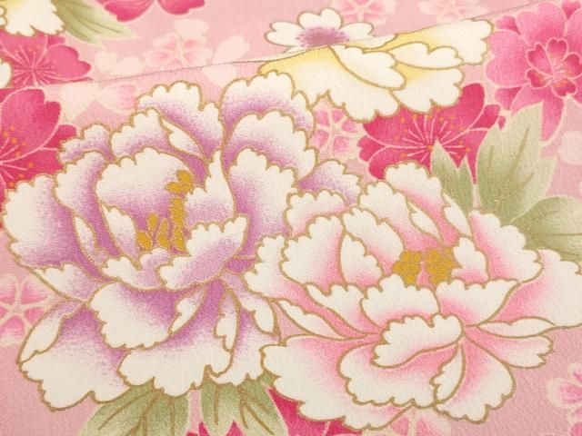 七五三七歳‼️一番人気紫上品安心一式セット‼️花々金彩煌びやか際立つ❤️作り帯楽々 七五三七歳‼️一番人気紫上品安心一式セット‼️花々金彩煌びやか