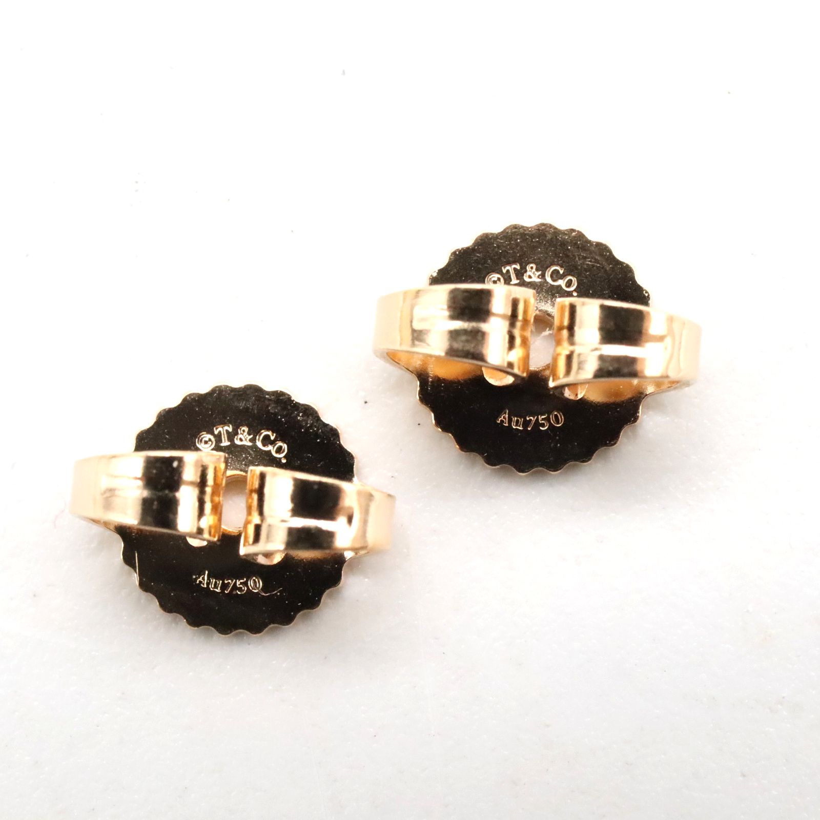 TIFFANY&Co. Tスマイル ピアス K18PG TIFFANY&Co. ティファニー T