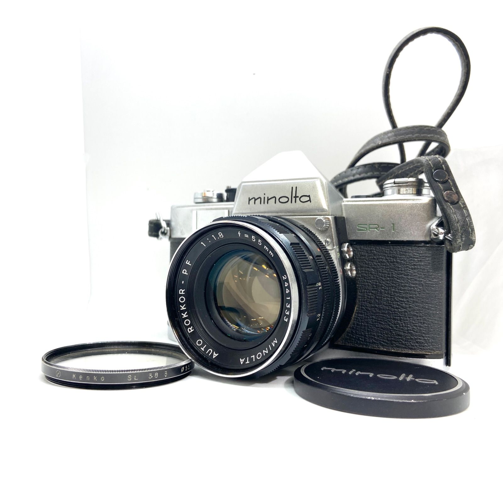 minolta SR-1 ジャンク品 ミノルタ SR-1 W.ROKKOR-SG 1:3.5 F=28mm