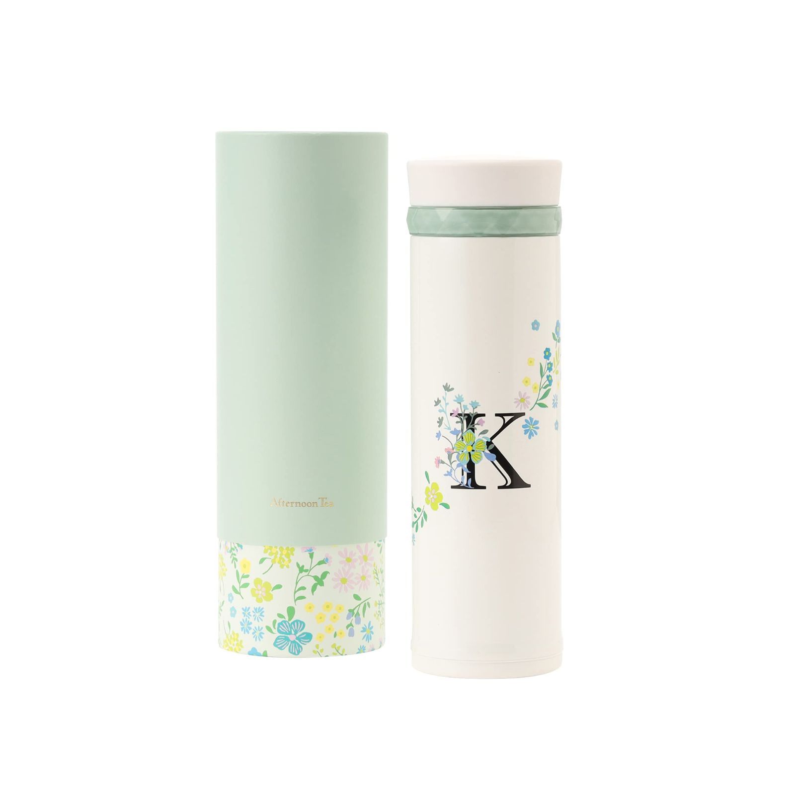 新品 [ アフタヌーンティー リビング ] AfternoonTea LIVING 水筒・マグボトル HN29 イニシャルステンレスリングボトル K