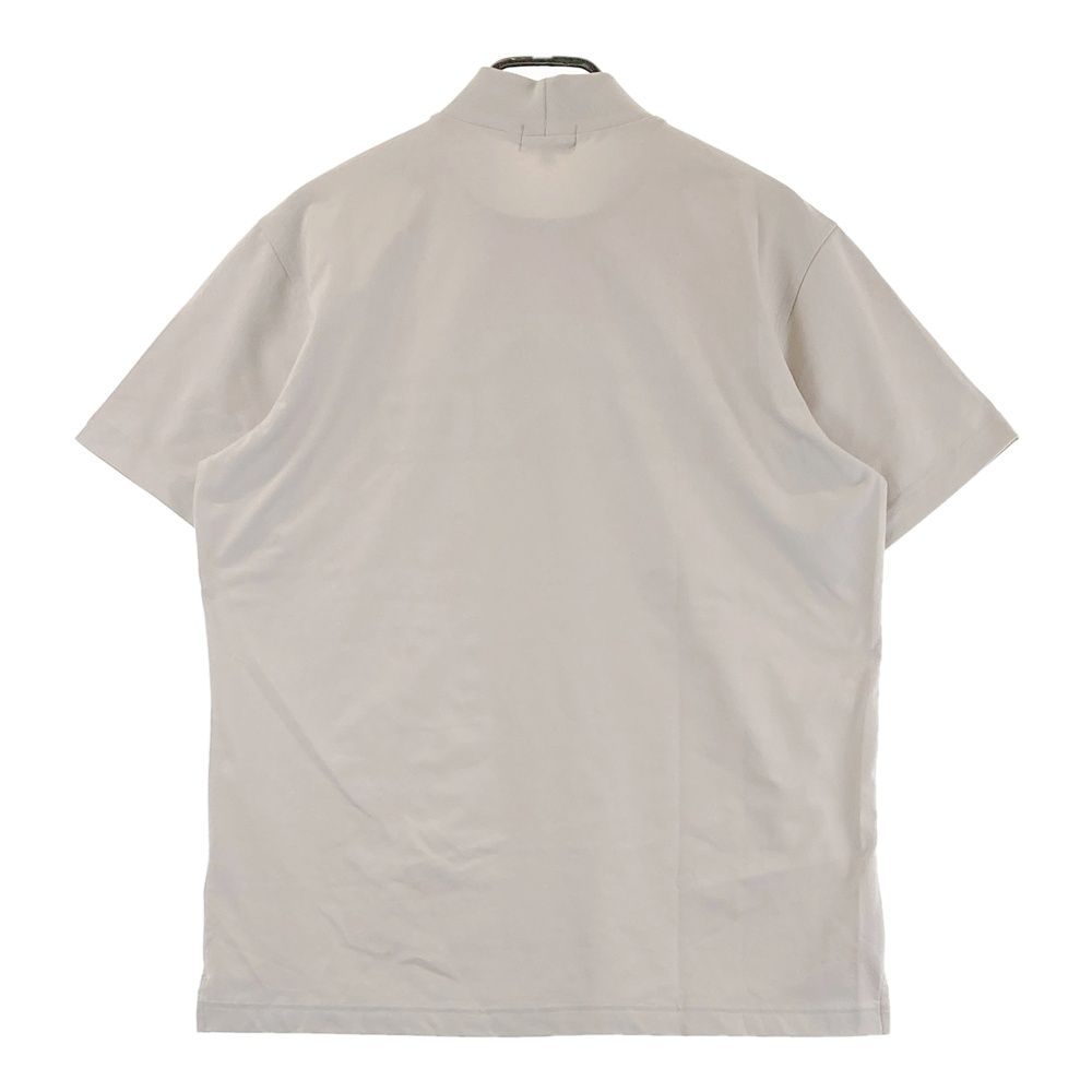サイズ：LL PING ピン 2024年モデル ハイネック 半袖Tシャツ ロゴプリント  ベージュ系 [240101491539] ゴルフウェア メンズ ストスト サイズ：LL PING ピン 2024年モデル ハイネック 半袖Tシャツ